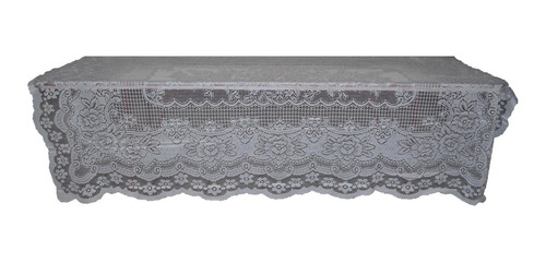 Mantel Rectangular 2.5 M X 1.5 En Encaje De Hilo Poliester 