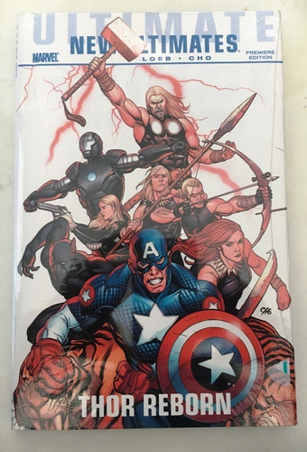 Comic Marvel: New Ultimates - Thor Reborn. Hard Cover. Direct Edition