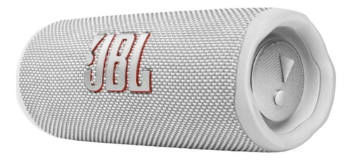 Bocina JBL Flip 6 JBLFLIP6BLK portátil con bluetooth waterproof blanca