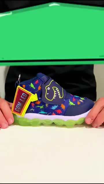 Tênis Infantil Masculino Tenis Led Cano Alto Tenis Botinha