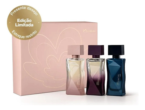 Presente Natura Essencial Miniaturas 3n 25 Ml