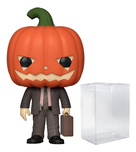 La Oficina - Dwight Schrute Con Pumpkinhead Funko Pop! Figur