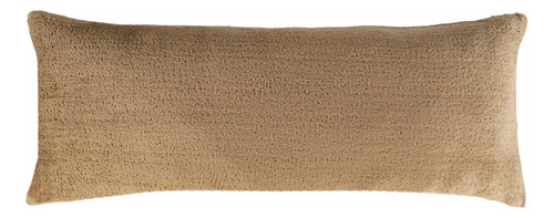 Almohada Abrazable Alpes Kaki Borrega 120 X 47 Cm Vianney Color Caqui