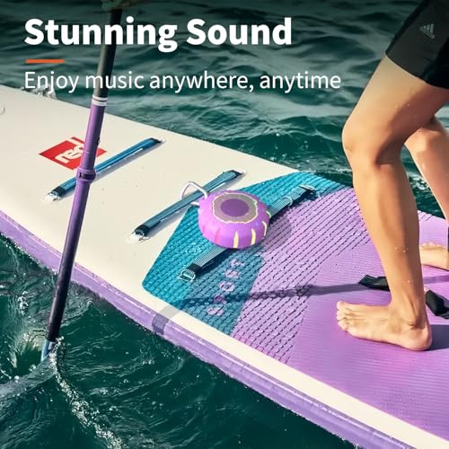 Altavoz Bluetooth Resistente Al Agua Heysong, Duradero Y Por