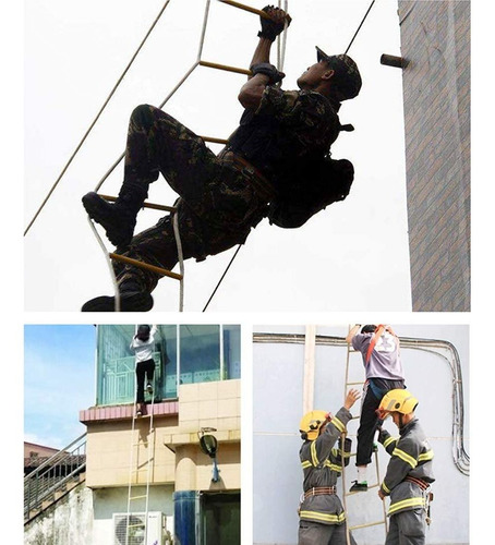 Fylzw Escalera Cuerda Escape Incendio Emergencia 2 Piso