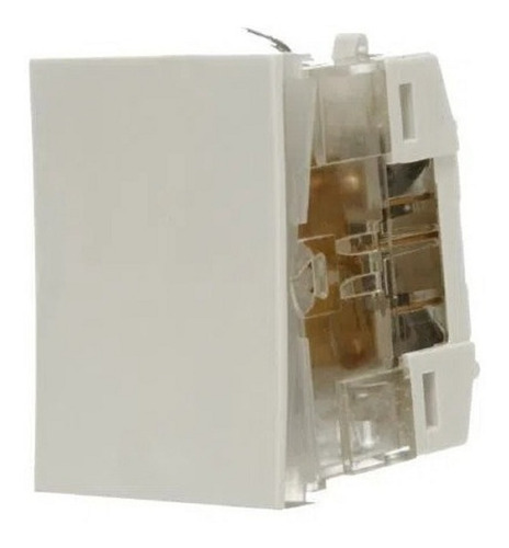 Imagen 2 de 4 de Llave De Luz Sica - Interruptor Bipolar Luminoso 2m - Blanco
