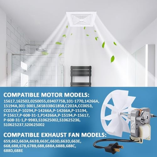 Motor Extractor Bao Broan 97012038 50 Cfm 120 V