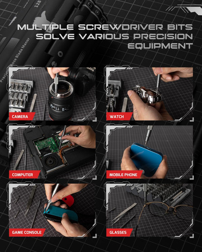 Juego De Destornilladores De Precision Vman 128 En 1