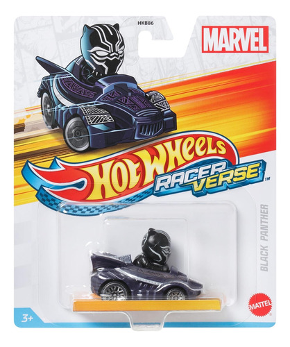 Hot Wheels Temático Pantera Negra Black Panther Racer Verse