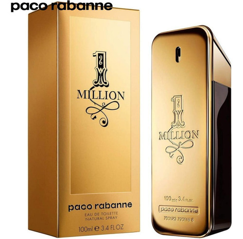 1 Million Paco Rabanne - Perfume Masculino - Eau De Toilette