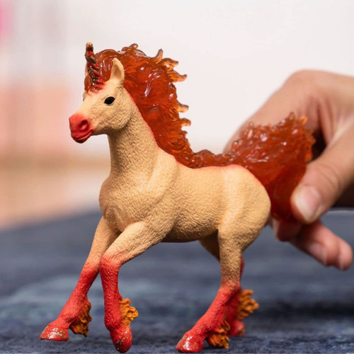 Unicornio De Fuego Elementa Figura De Juguete 5 Años