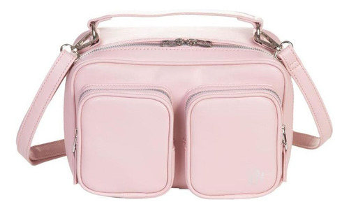 Bolsa Transversal M Capricho Fashion Bags - Rosa