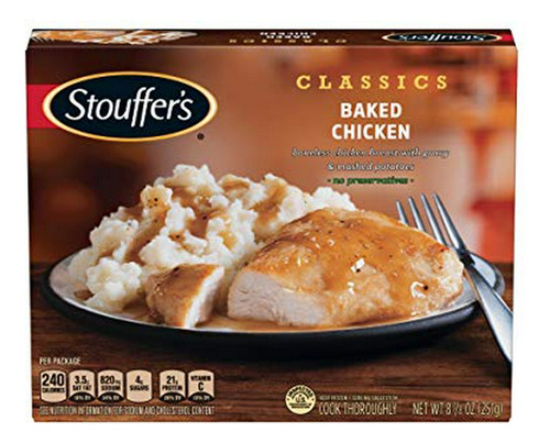 Nestlé Mama Stouffers Pollo Al Horno, 8,87 Onza - 12 Por Caj