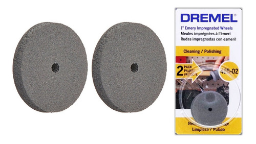 Discos De Pulir Dremel Dr 425 - 7/8 (22 Mm) X 2u - Fdn