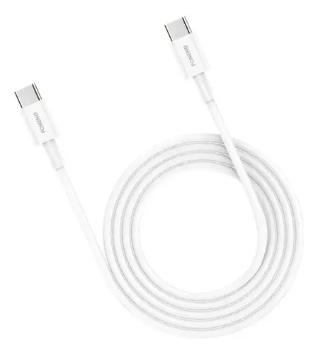 Ivon Ca70 Tipo-C / USB-C Cable de carga rápida del cable, Longitud: 3M  (Blanco)