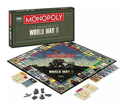 Juguetes Monopoly World War Ii Estamos Todos En Este Juego D 