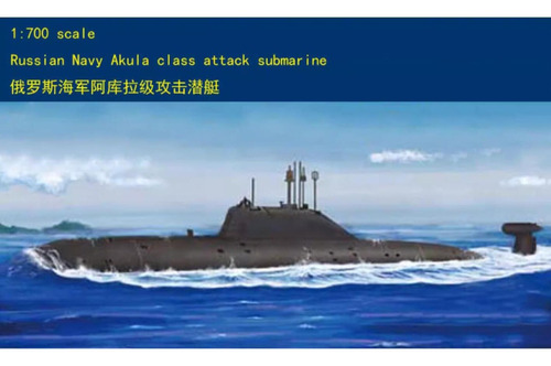 Submarino De Ataque Da Classe Akula Da Marinha Russa Hobbybo