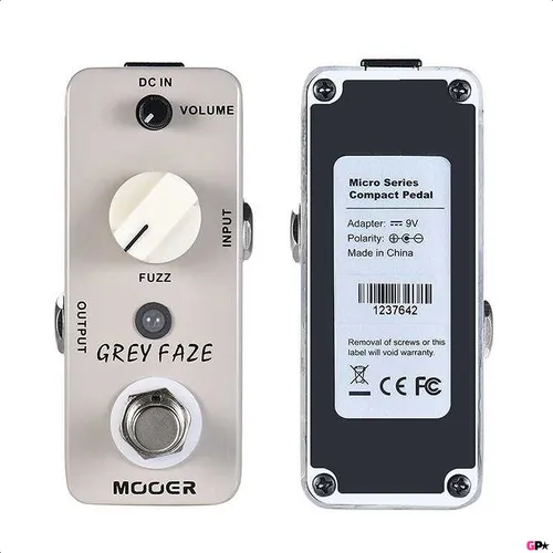 Pedal Fuzz Vintage Con Germanio Mooer Grey Faze True Bypass