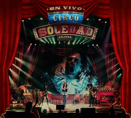 Ricardo Arjona Circo Soledad En Vivo Físico Dvd+ 2 Cd