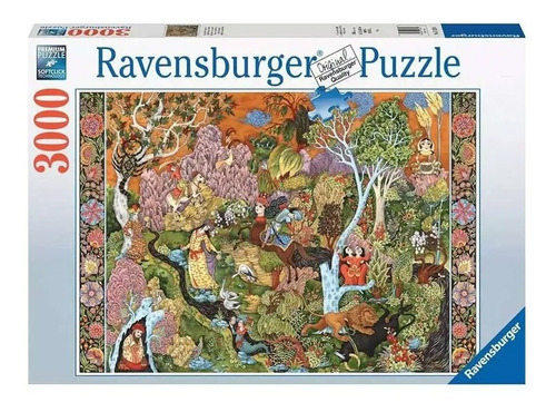 Puzzle 3000 Pz Jardin De Signos Solares Ravensburger 171354