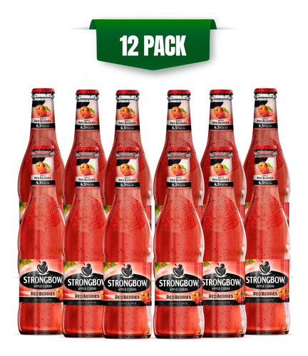 Sidra Strongbow Red Berries 12 Pack Botella 330 Ml