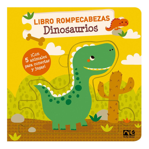 Libro Rompecabezas De Dinosaurios  Novelty