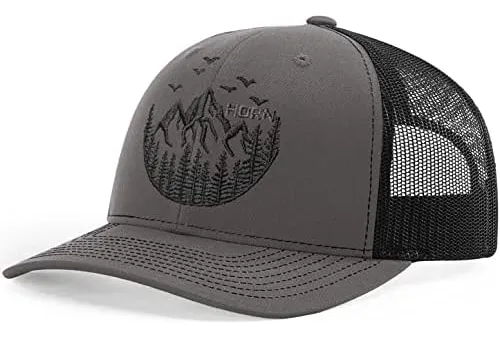 Gorra Trucker Horn Gear - Edición De Sombrero De Montaña
