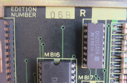 Fanuc Spindle Drive Top Board: A20b-1001-0120 /06b Lot # Gge (Reacondicionado)
