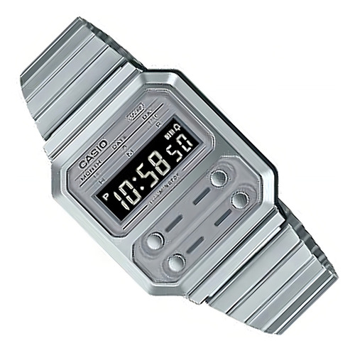 Reloj Casio Vintage A-100we-7b Agente Oficial Casiocentro