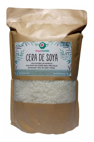 Cera De Soya En Hojuelas 1kg