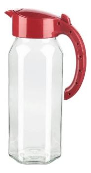 Jarra De Vidrio 1500 Ml Red En Caja Titiz