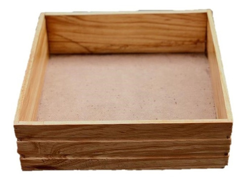Imagen 2 de 3 de Caja De Pino 30x30x9.50 12 Unidades