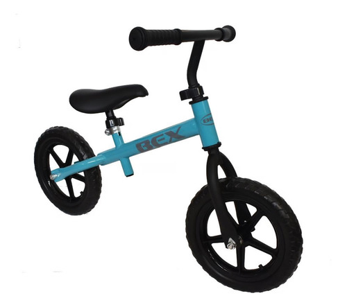 Bicicleta Acero Equilibrio Aprendizaje Sin Pedal Azul Bex
