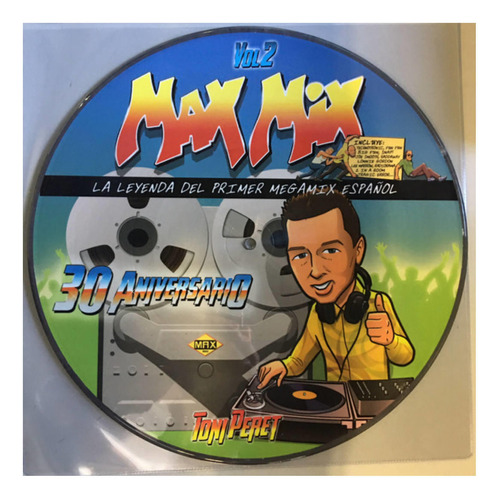 Max Mix - 30 Aniversario Vol.2 (picture Disc) | 12  Maxi Sin