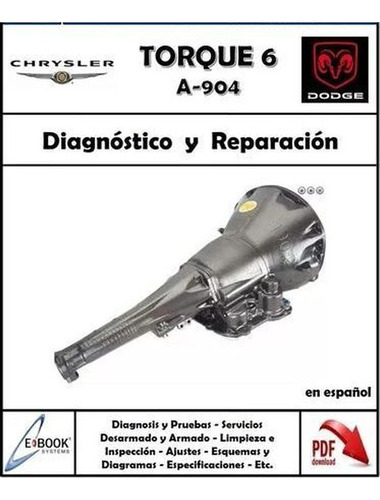 Manual Taller Caja Dodge Chrysler Torque 6