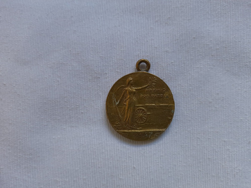 Antigua Medalla De Bronce Premio Pro Patria 1947