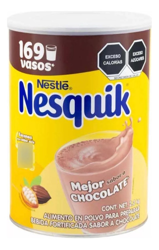 Chocolate En Polvo Nesquik Nestlé®  De 2.2 Kg  Yo