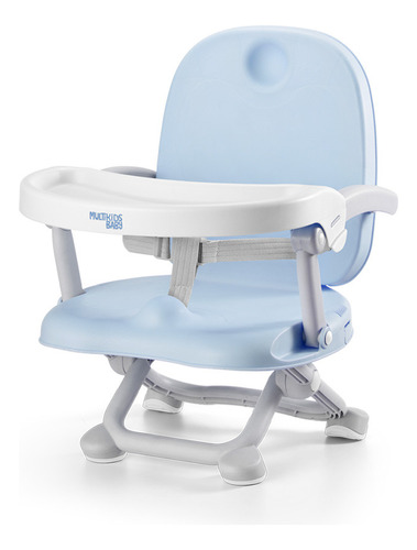 Cadeira Alimentação Elevatória Peanuts Multikids Baby Bb107 Cor Azul