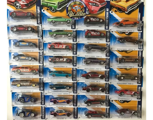 Hot Wheels Coleção Completa Superized 2012 + Normal 30 Minis