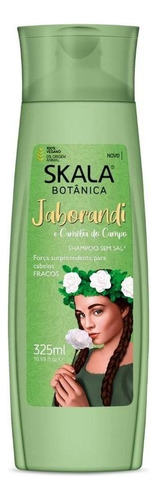 Shampoo Para Cabelo Jaborandi Vegano Sem Sal Skala 325ml