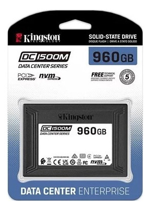 Ssd Kingston 960gb Dc1500m 2.5  Nvme - Sedc1500m/960g