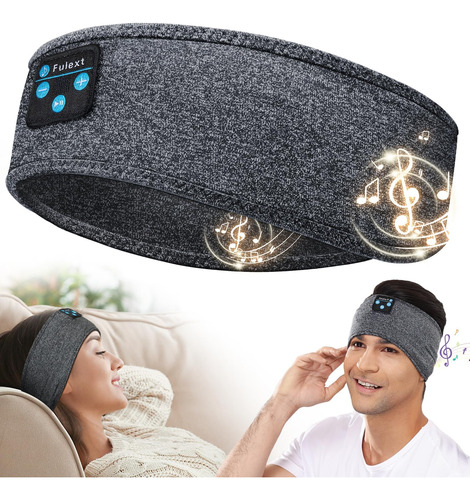 Fulext Auriculares Dormir Bluetooth, Auriculares Dormir Día