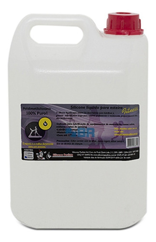 Silicone Liquido Para Esteira 5l + Silicone 1l Frete Gratis