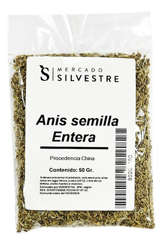 Anís Semilla Entera 50gr