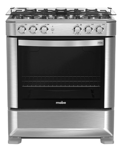 Cocina De Piso A Gas 76cm Inox Mabe Cmp7628fx0 Inox