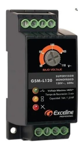 Supervisor Monofasico 110v Con Salida De Control Exceline