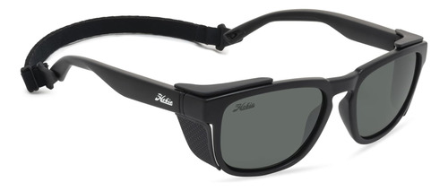 Gafas De Sol Cuadradas Polarizadas Hobie Monarch, Negro Sati