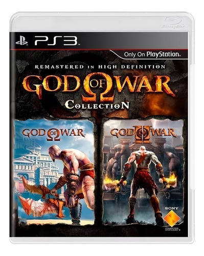 God Of War God 1 + 2 Collection Ps3 Midia Física Original (Recondicionado)
