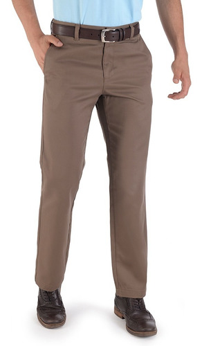 Yale Pantalón Casual Nanotex 01 0771 0726 76 Tabaco Classic