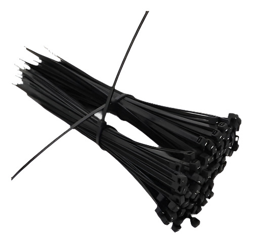 Estados Unidos Bolsa 200 X Nylon Negro Amarra Plástica Cable